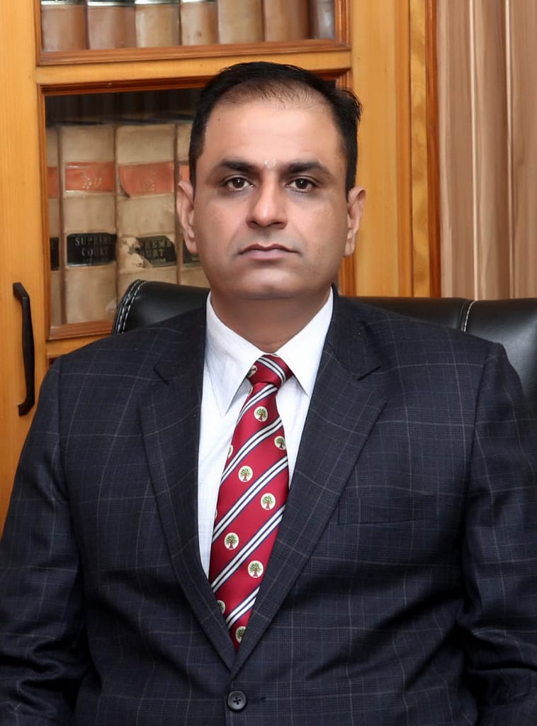 Chairman's desk - Adv Ravinder Kundu